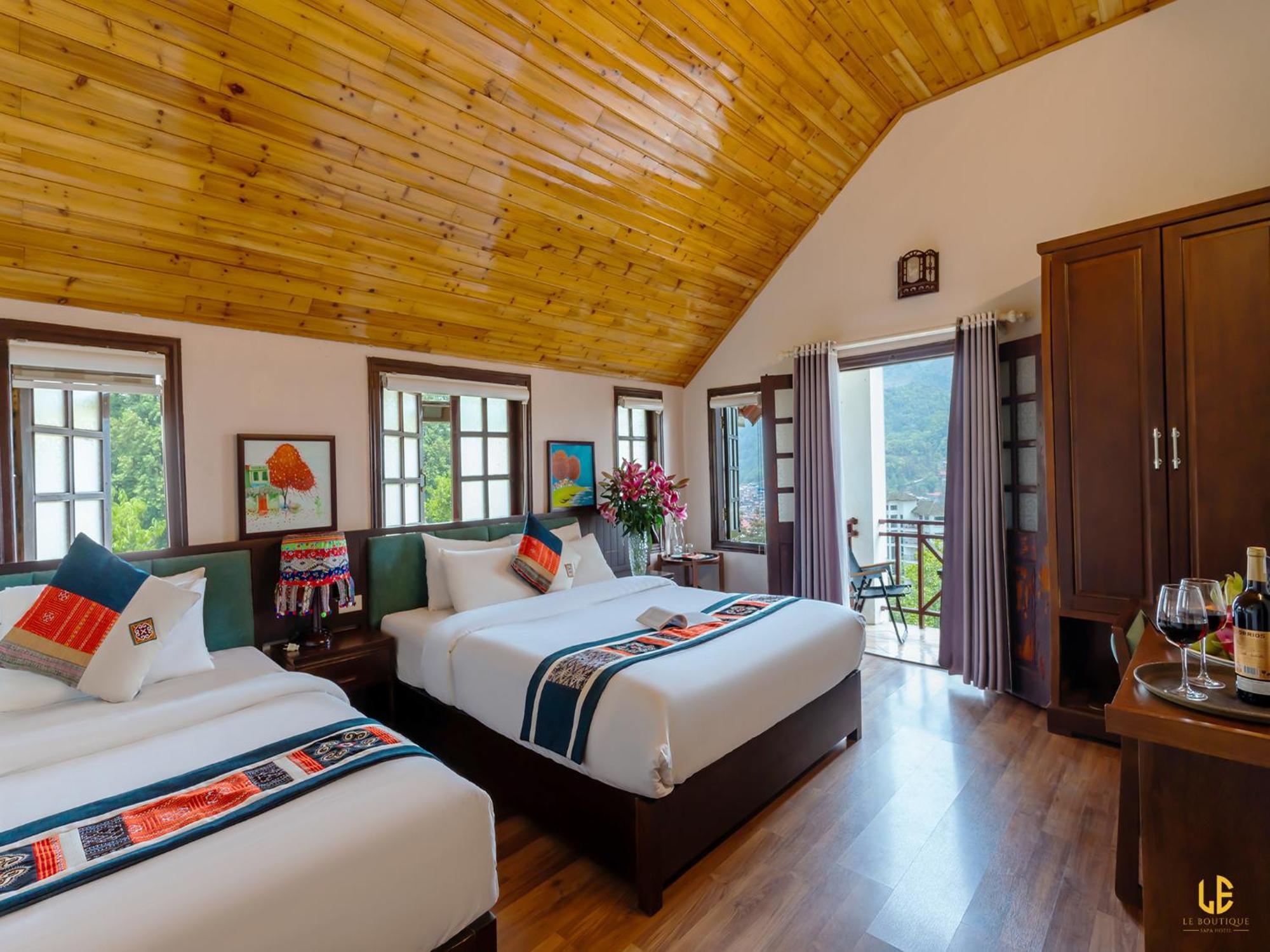 Le Boutique Sapa Hotel Bagian luar foto
